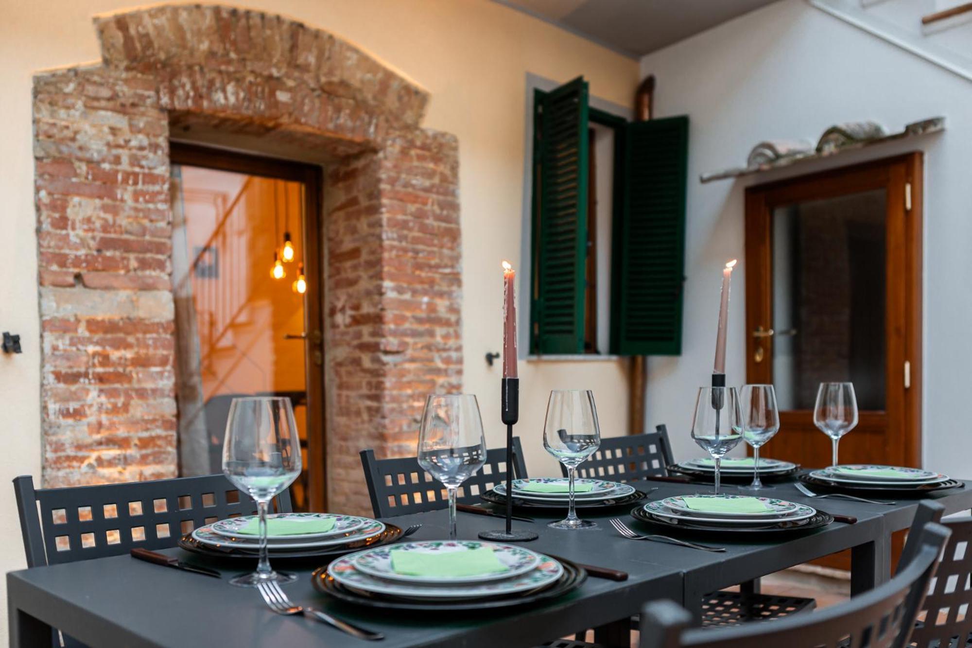 Apartamento La Casa Dello Sdrucciolo Montepulciano Stazione Exterior foto
